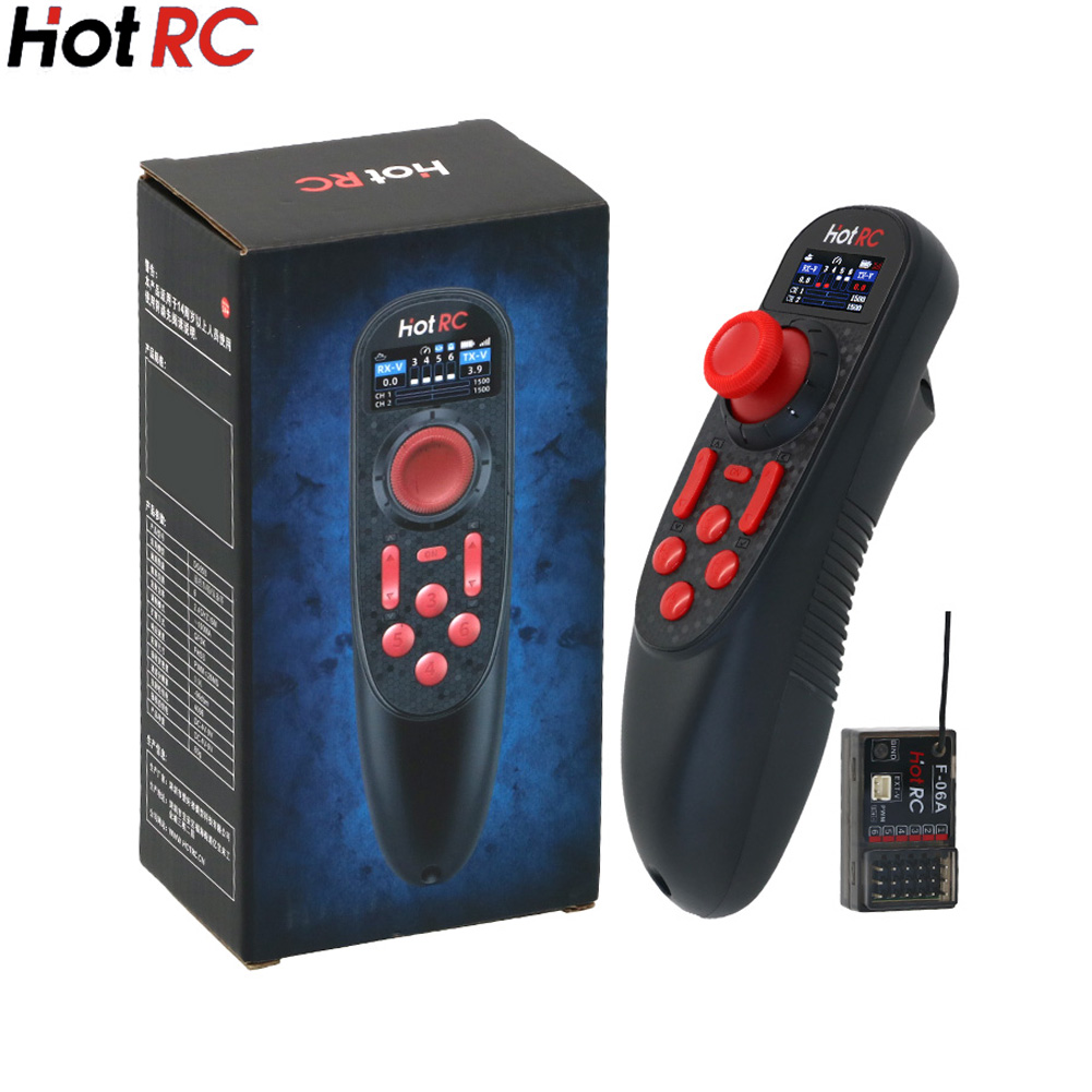 Radio Transmitter 6Ch - HOTRC DS-650 6채널 2.4G 무선 조종