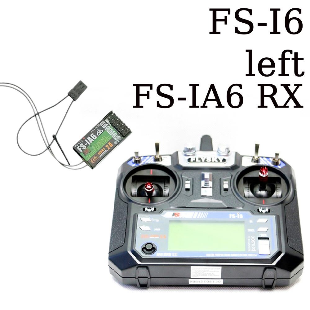 Radio Transmitter 6Ch - FLYSKY FS-I6 RC 비행기 보트 헬리콥터용