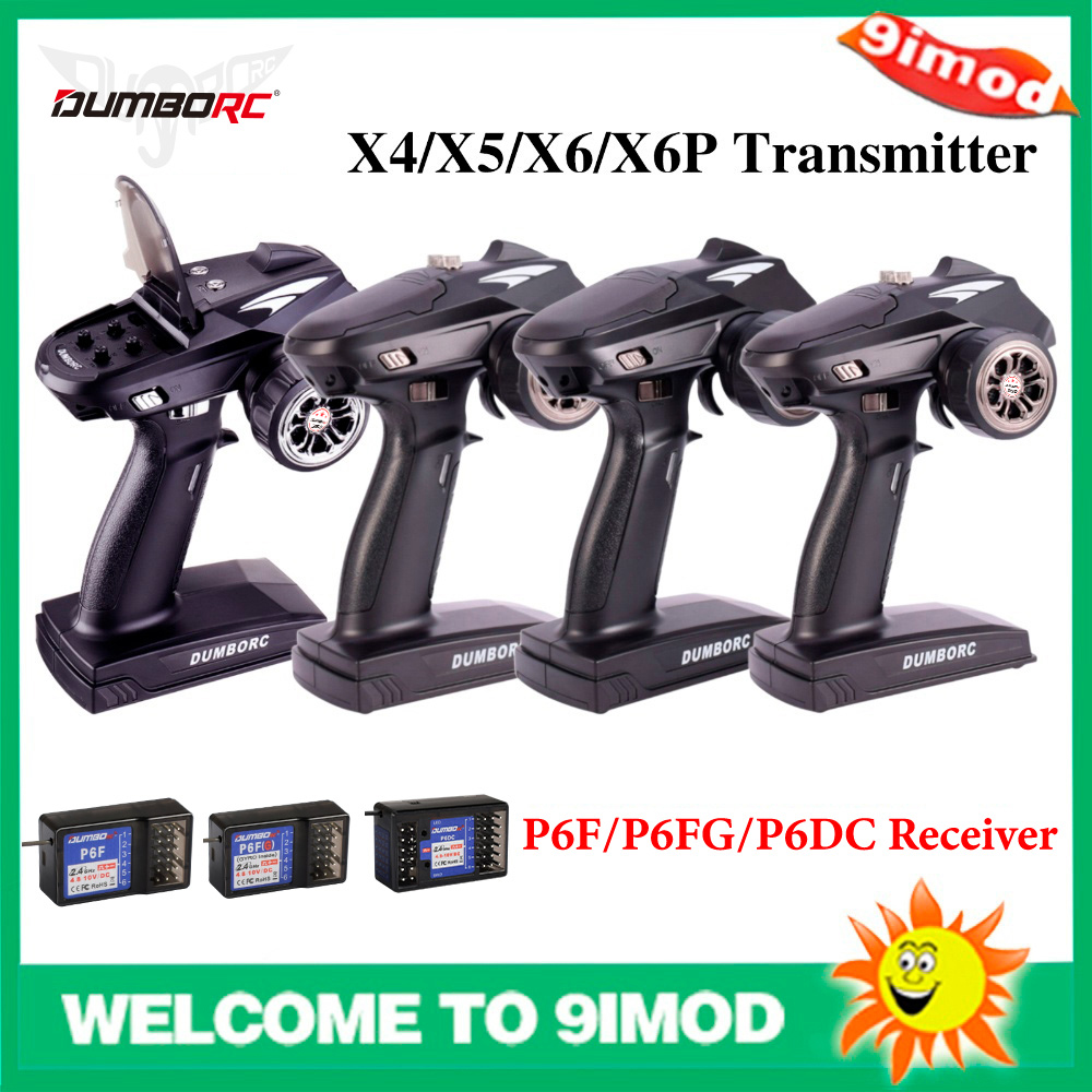Radio Transmitter 6Ch - DUMBORC X6P 6CH 2.4G RC 무선