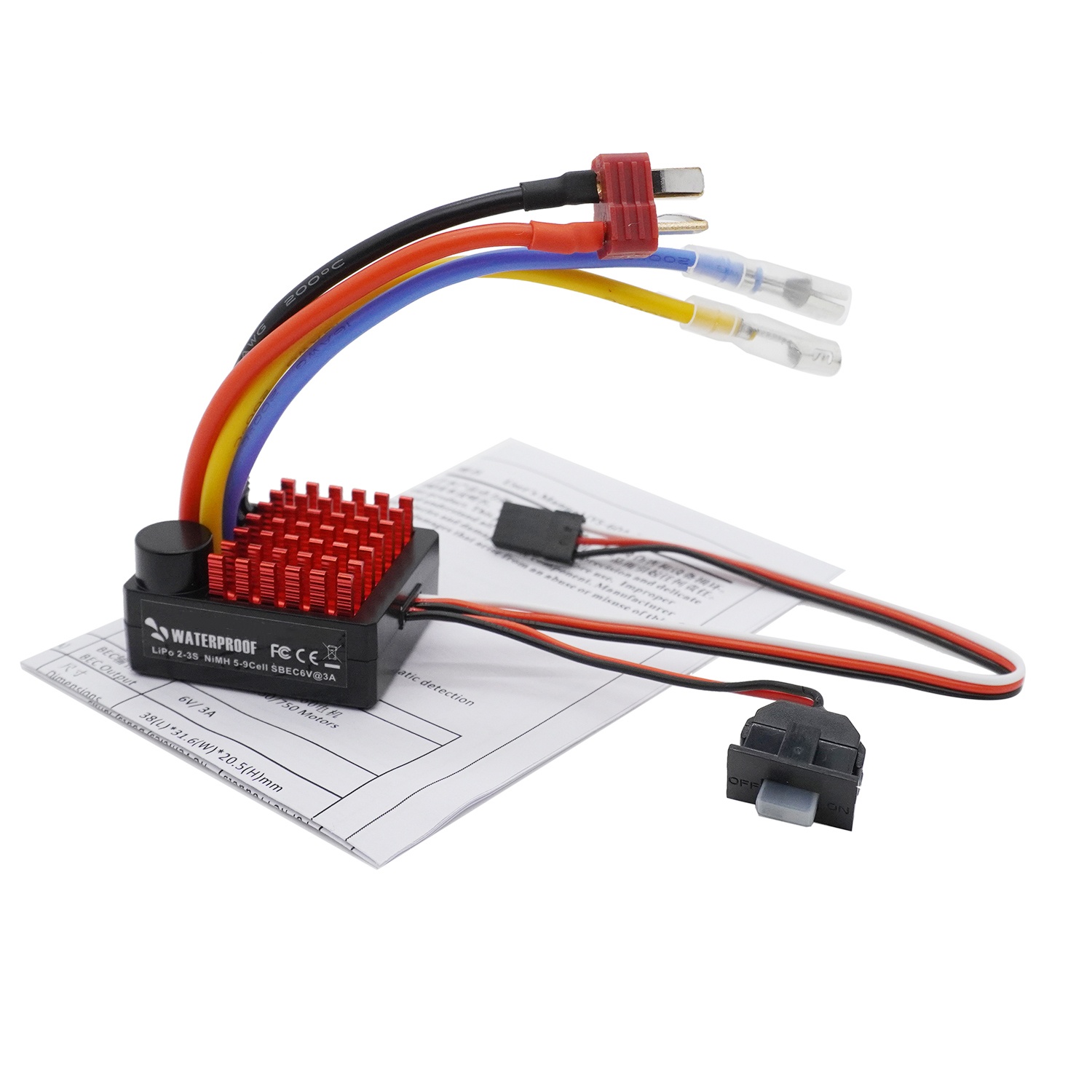 Esc Waterproof 60A - 9IMOD 1060 RTR 60A ESC 브러시