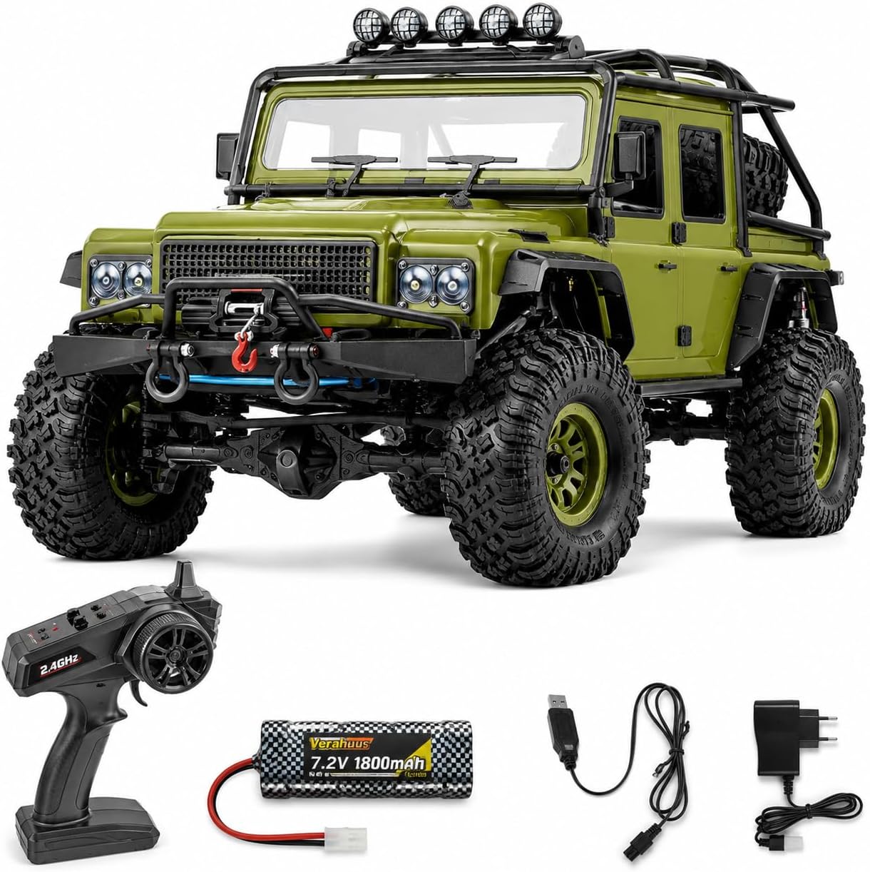 Rc Hobby Grade Crawler - 성인용 무선 조종 트럭 - 1:8