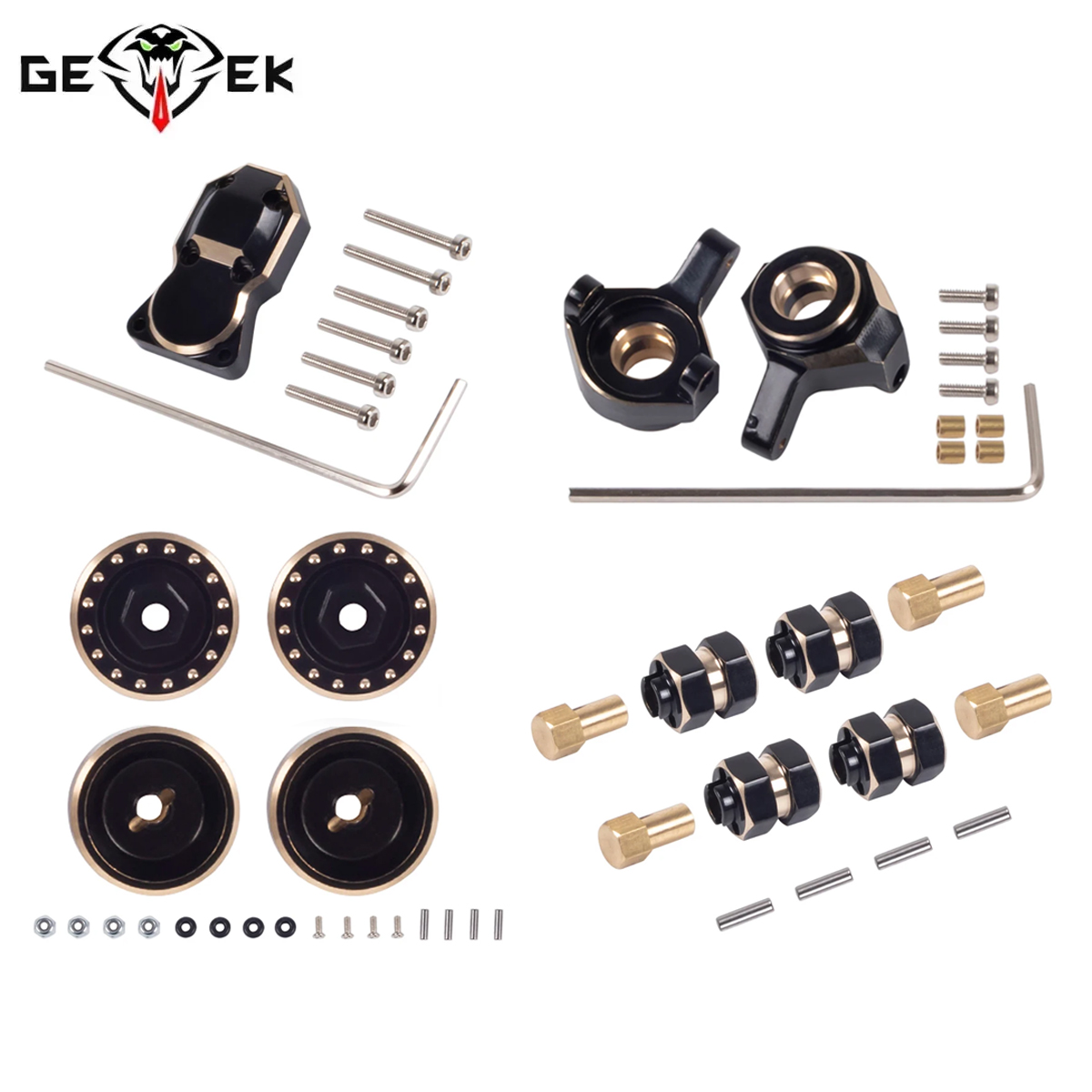 Rc Hobby Products - 1/24 RC 크롤러 자동차용 황동 카운터웨이트