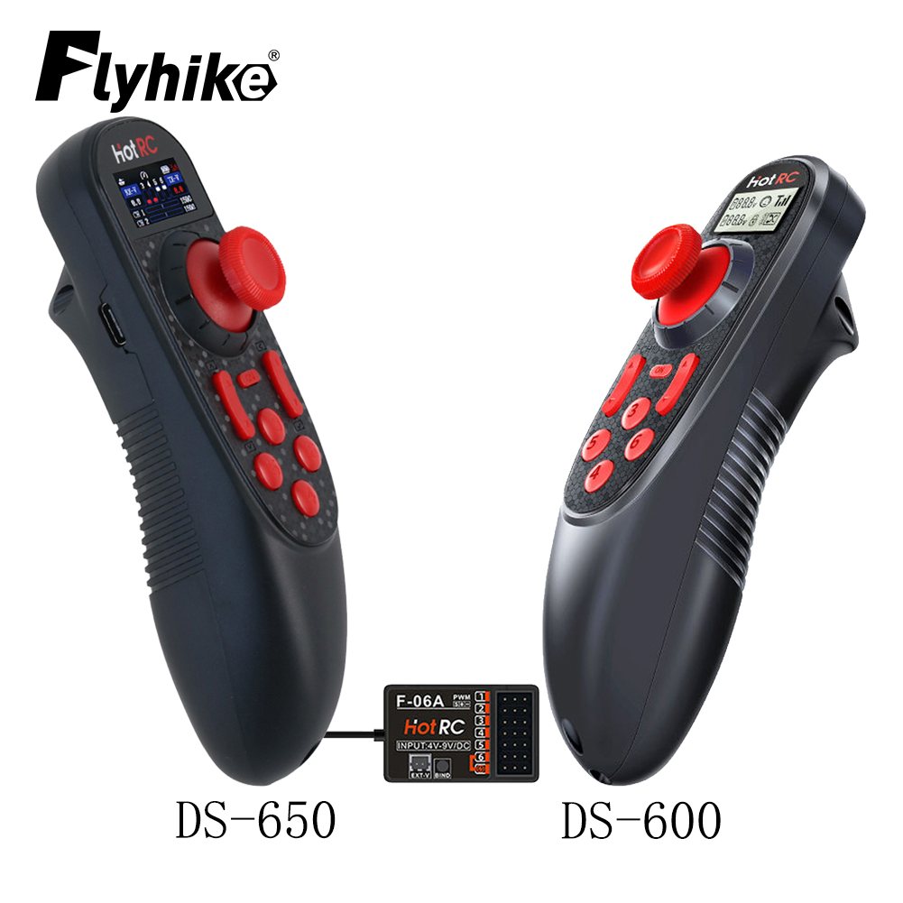 Radio Transmitter 6Ch - HOTRC DS-650 / DS-600 2.4G 6채널