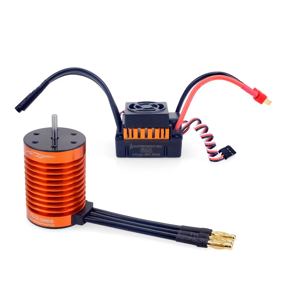 Esc Waterproof 60A - 1/10 1/12 1/14 RC 부품 방수