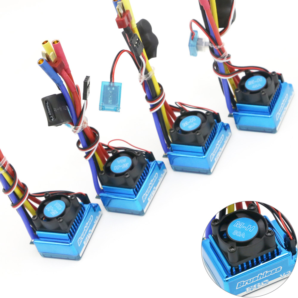 Esc Waterproof 60A - 방수 브러시리스 ESC 전기 속도 컨트롤러,