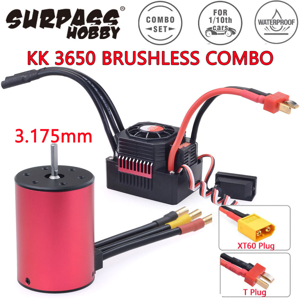 Esc Waterproof 60A - Surpass Hobby KK 3650 콤보 방수