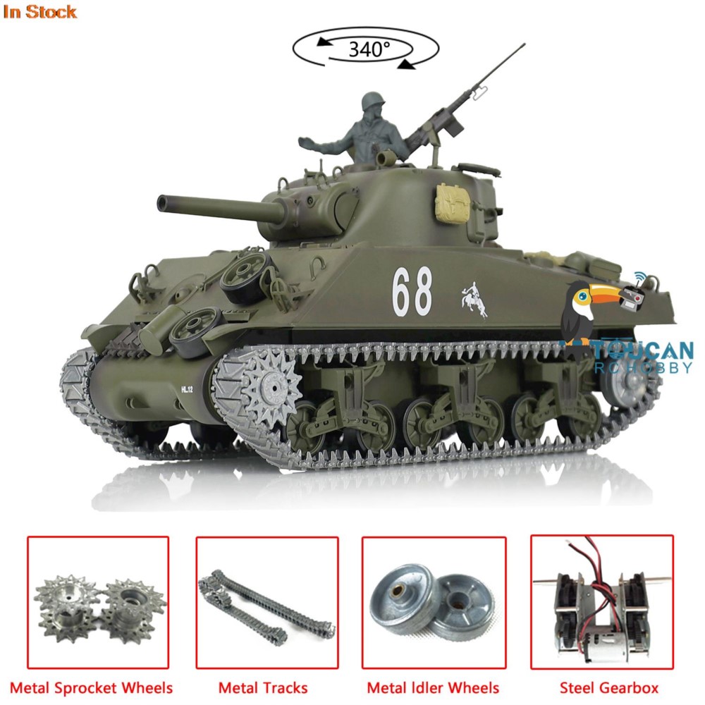 미국 판매 2.4G 헨롱 1/16 스케일 7.0 업그레 - Rc Hobby Track 리뷰 및 가격
