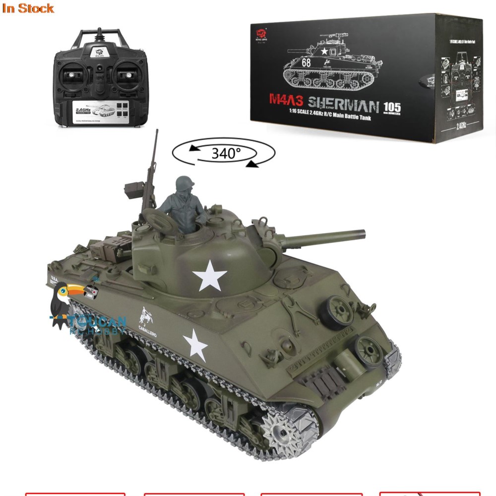 미국 판매 2.4G 헨롱 1/16 스케일 7.0 업그레 - Rc Hobby Track 리뷰 및 가격
