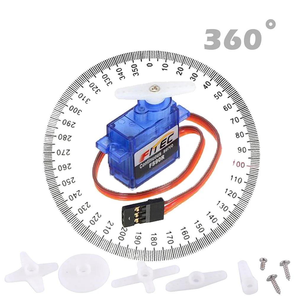 Feetech 미니 FS90R 마이크로 서보 360 학 - Rc Hobby Products 리뷰 및 가격
