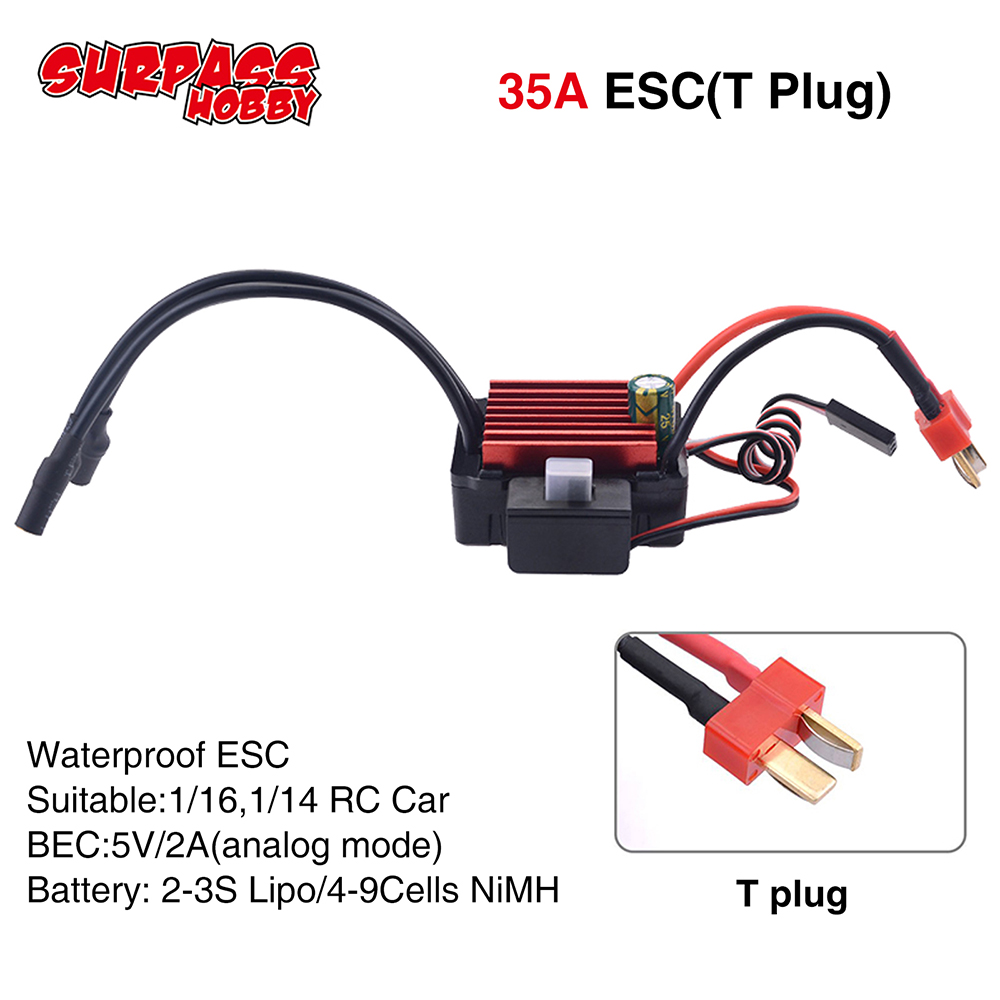 SURPASSHOBBY ESC 150A 80A 120A - Esc Waterproof 60A 리뷰 및 가격