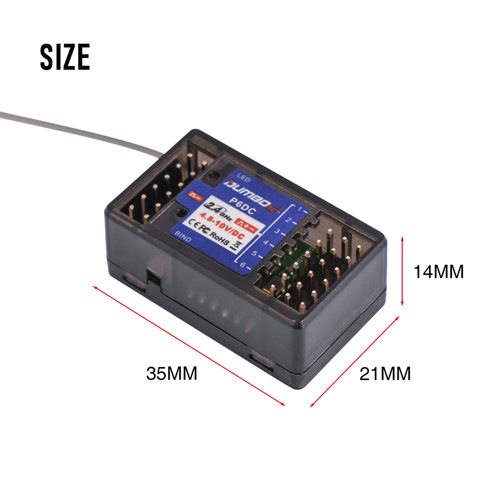 DUMBORC X6P 6CH 2.4G RC 무선 조종  - Radio Transmitter 6Ch 리뷰 및 가격
