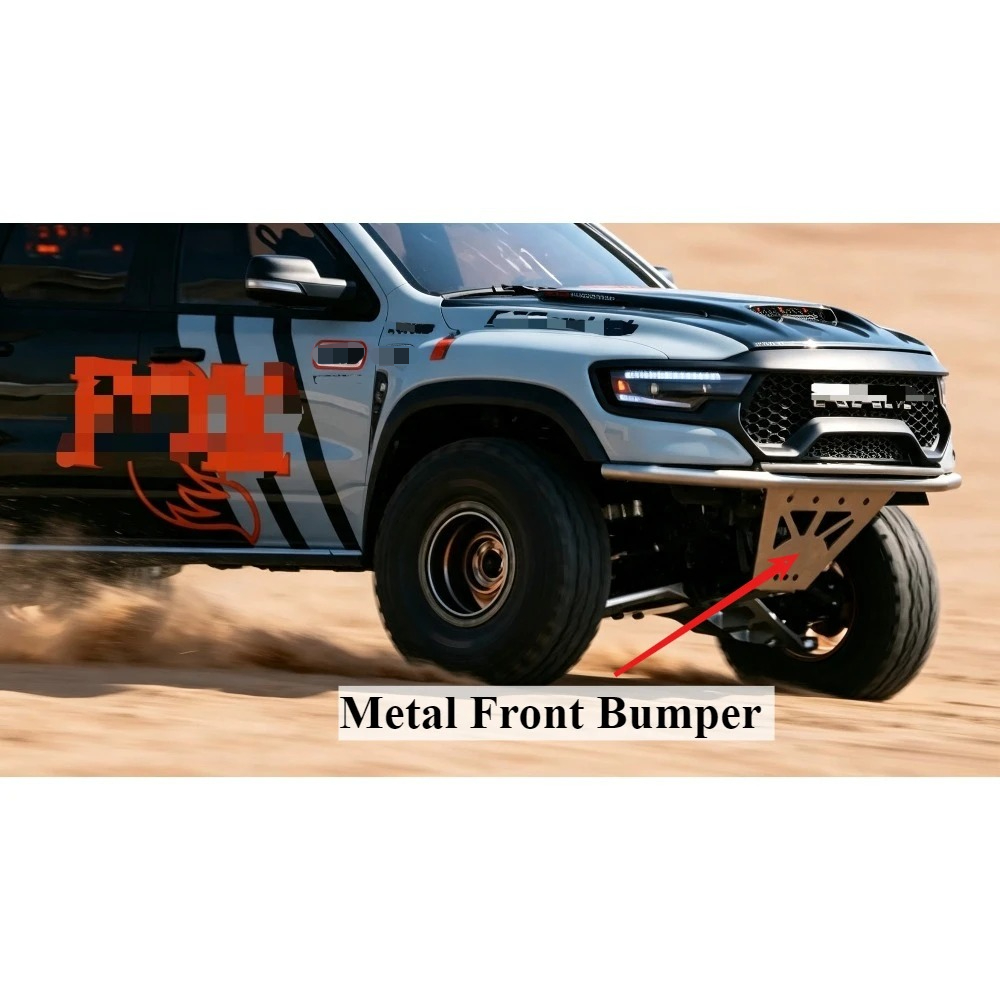 RC 자동차 금속 프론트 범퍼, 1/8 스케일 맞춤형, - Ram 1500 Rc Hobby 리뷰 및 가격