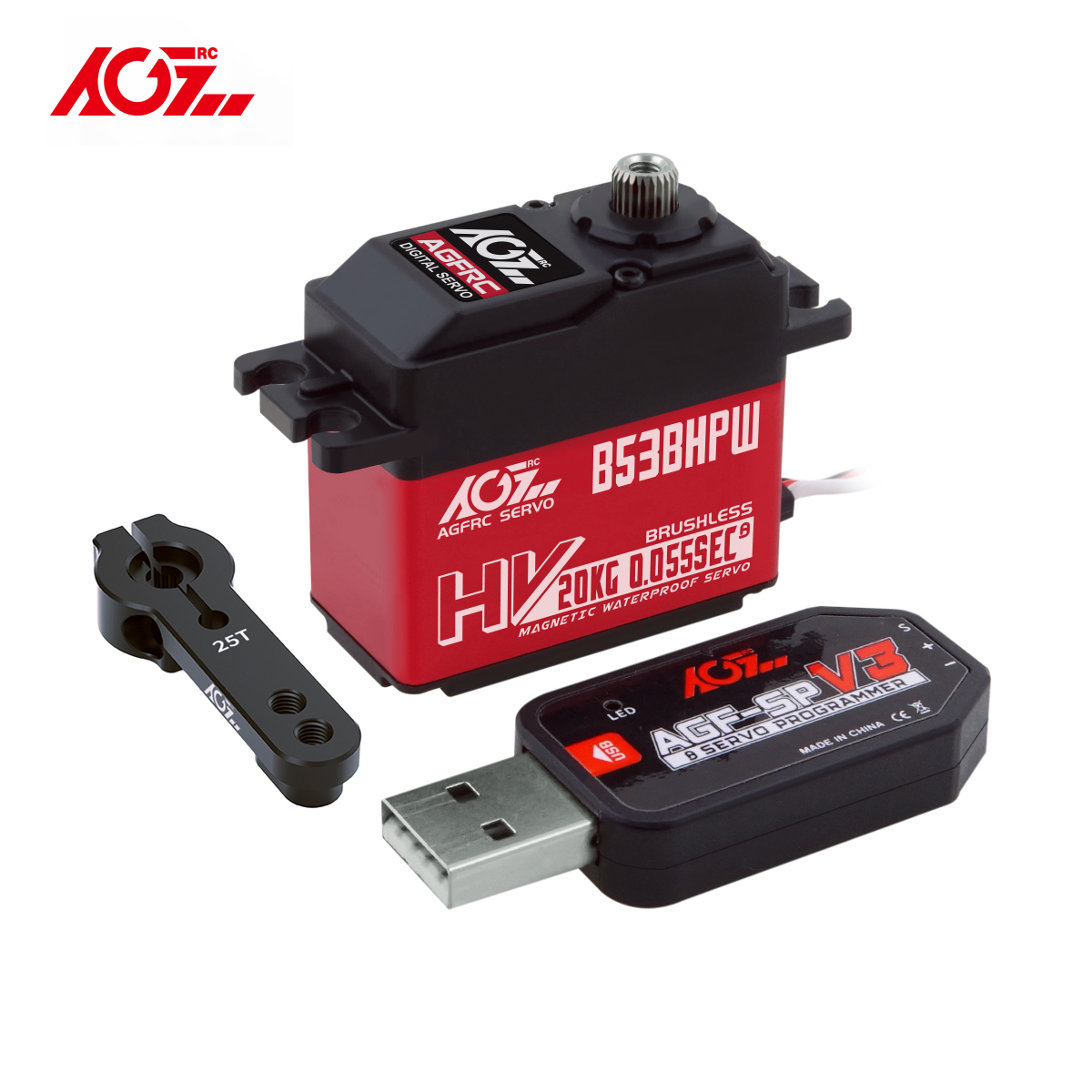 AGFRC 서보 B53BHPW HV 초고속 0.055초 - Rc Hobby Products 리뷰 및 가격
