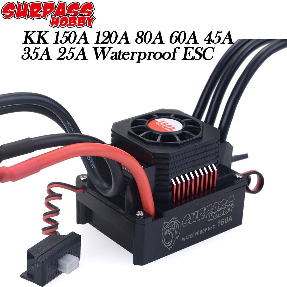 SURPASS HOBBY 방수 브러시리스 ESC 속도  - Esc Waterproof 60A 리뷰 및 가격