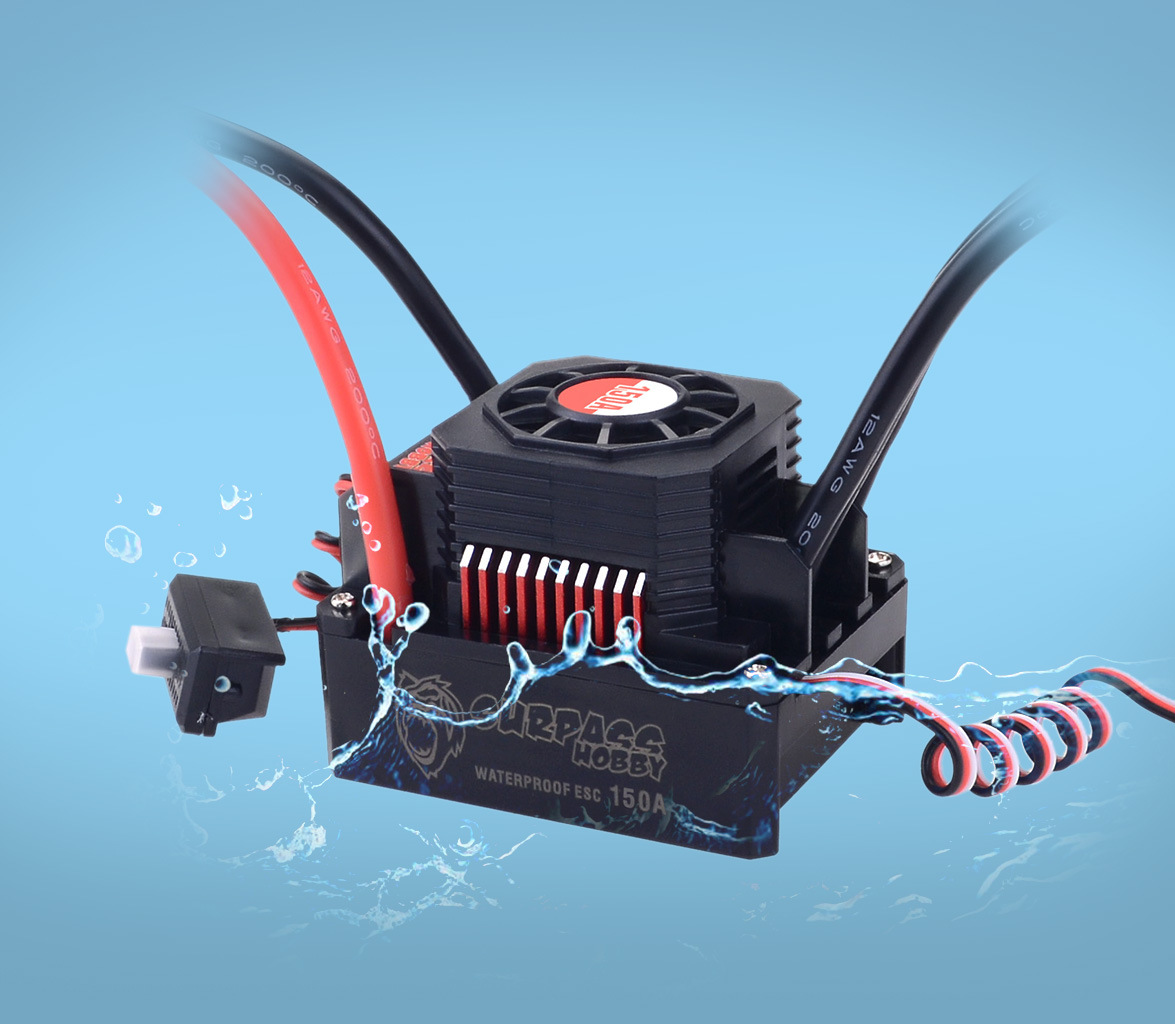 SURPASS HOBBY 방수 브러시리스 ESC 속도  - Esc Waterproof 60A 리뷰 및 가격