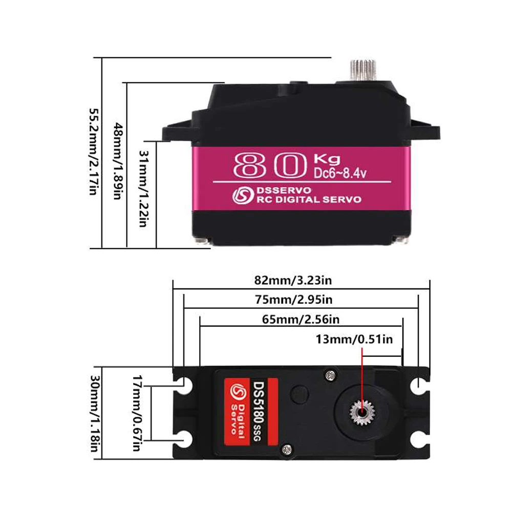 Dstservo 방수 고속 토크 디지털 서보, 레드캣  - Rc Hobby Products 리뷰 및 가격
