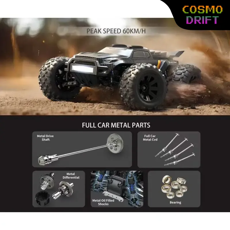 새로운 MJX 12212 1/12 브러시리스 4WD R - Rc Hobby Track 리뷰 및 가격