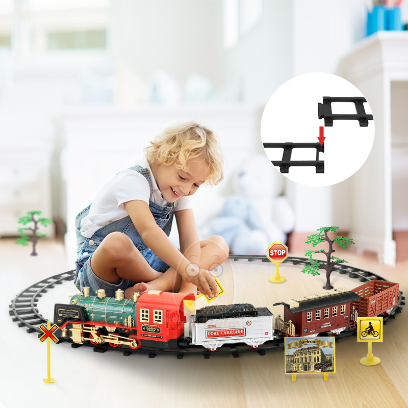 원격 제어 트랙 기차 자동차 클래식 시뮬레이션 물 증기 - Rc Hobby Track 리뷰 및 가격